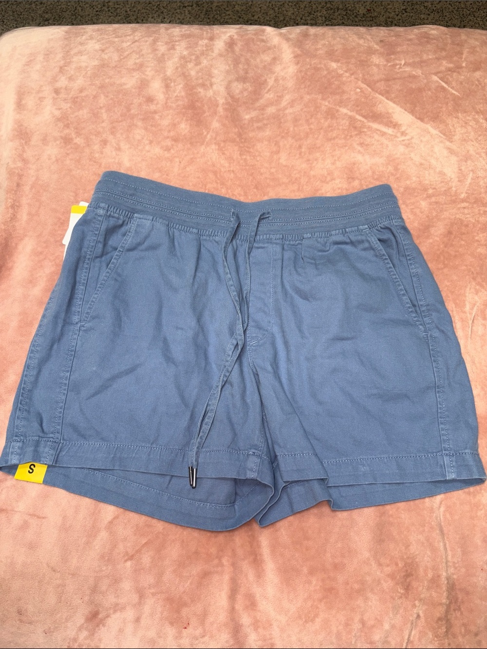 Orvis Slate Blue Elastic Waist Shorts